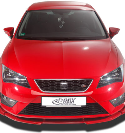 Ajout / Lame de pare-chocs avant RDX VARIO-X pour SEAT Leon 5F FR + Cupra - 2017 (incl. SC, ST)
