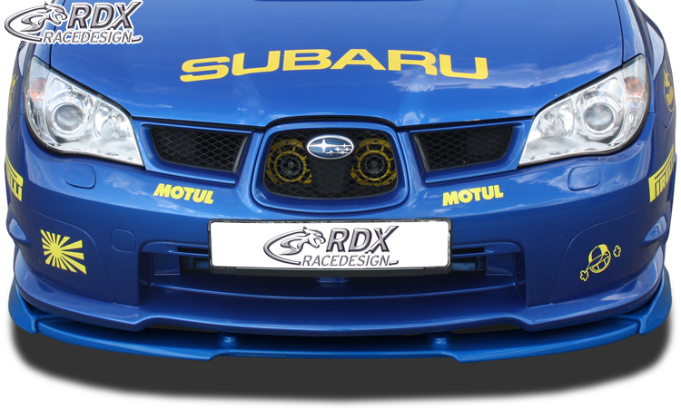 Ajout / Lame de pare-chocs avant RDX VARIO-X pour SUBARU Impreza 3 (GD) WRX 2005-2007