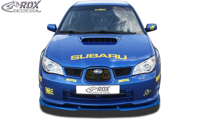 Ajout / Lame de pare-chocs avant RDX VARIO-X pour SUBARU Impreza 3 (GD) WRX 2005-2007