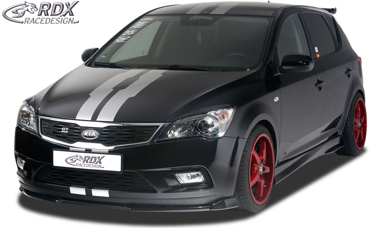 Ajout / Lame de pare-chocs avant RDX VARIO-X pour KIA Ceed Type ED 2009-2012 (avec SW)