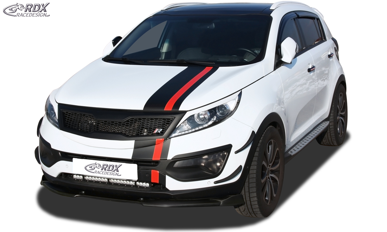 Ajout / Lame de pare-chocs avant RDX VARIO-X pour KIA Sportage (SL)