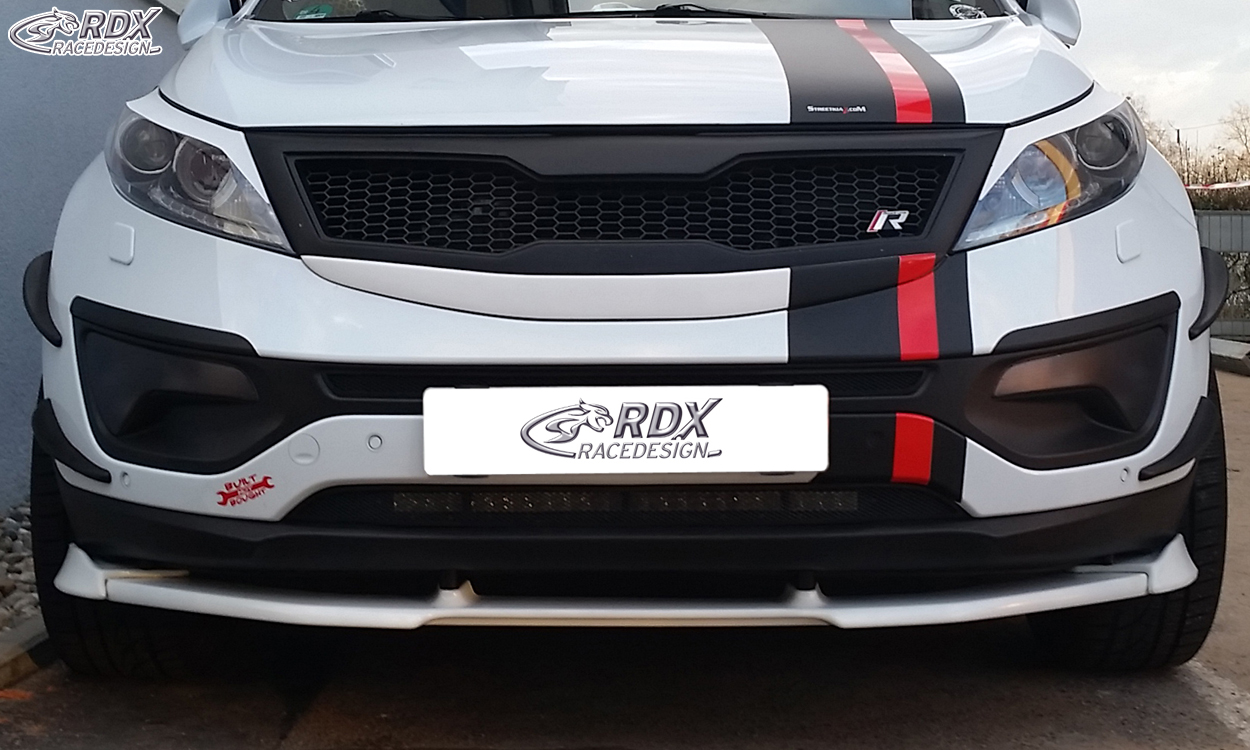 Ajout / Lame de pare-chocs avant RDX VARIO-X pour KIA Sportage (SL)
