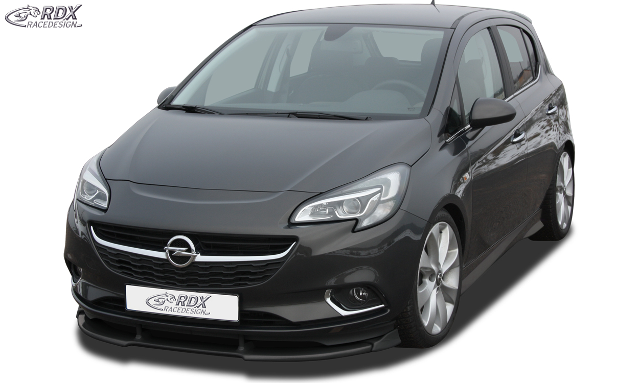 Ajout / Lame de pare-chocs avant RDX VARIO-X pour OPEL / VAUXHALL Corsa E