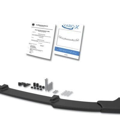 Ajout / Lame de pare-chocs avant RDX VARIO-X pour BMW Série 7 F01 / F02 avec Pack M (2008-2015)