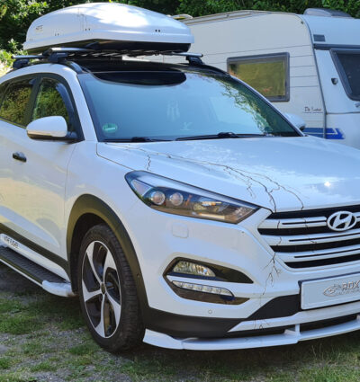 Ajout / Lame de pare-chocs avant RDX VARIO-X pour HYUNDAI Tucson (TL / 2015+)