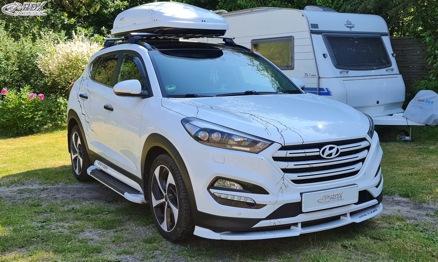 Ajout / Lame de pare-chocs avant RDX VARIO-X pour HYUNDAI Tucson (TL / 2015+)