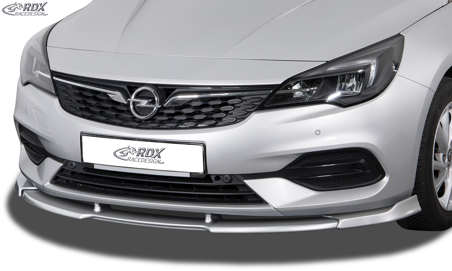 Ajout / Lame de pare-chocs avant RDX VARIO-X pour OPEL / VAUXHALL Astra K (2015-2021)