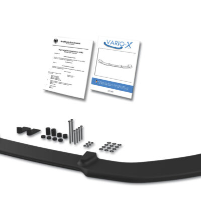 Ajout / Lame de pare-chocs avant RDX VARIO-X pour SKODA Fabia 3 (5J/NJ) 2014-2019