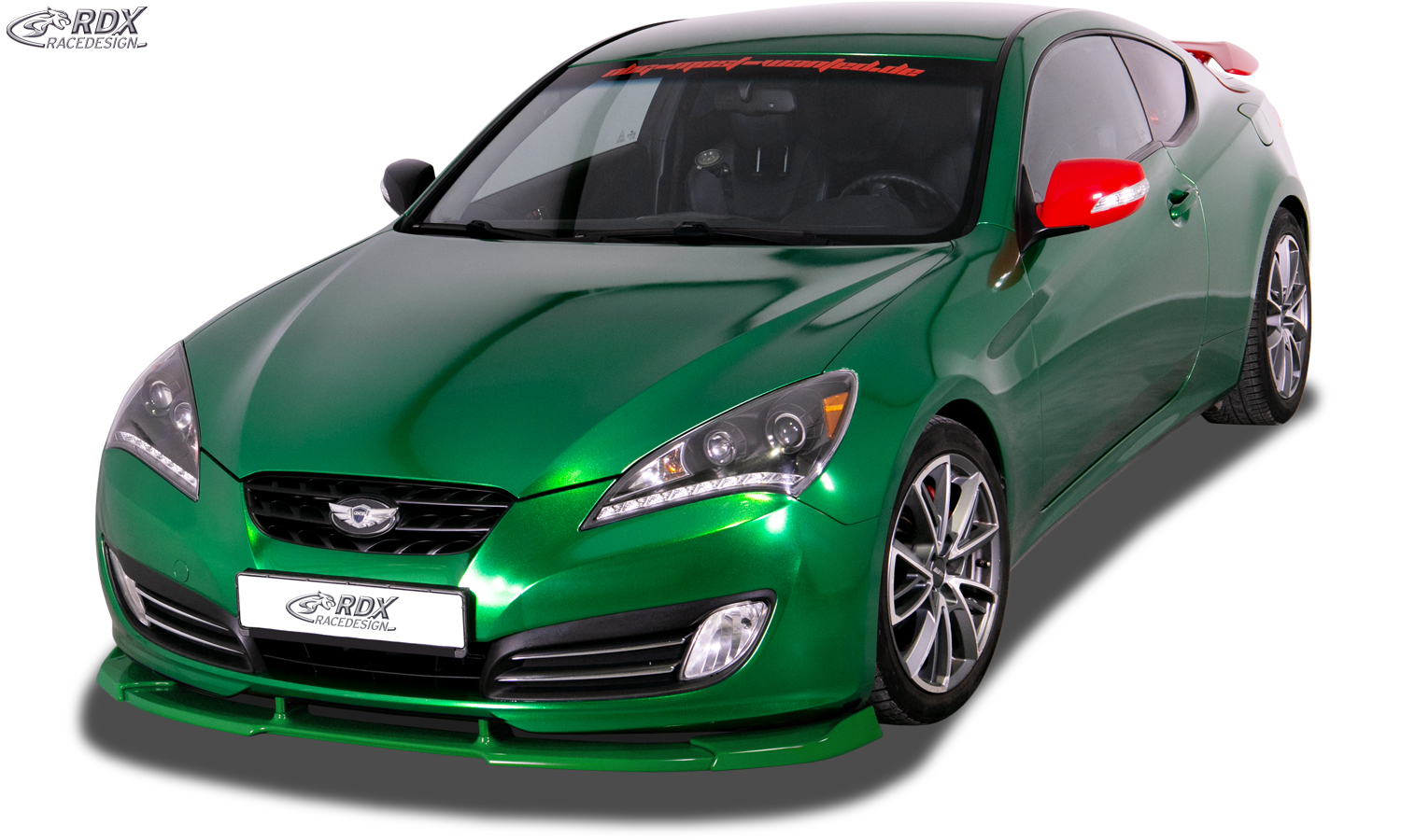 Ajout / Lame de pare-chocs avant RDX VARIO-X pour HYUNDAI Genesis Coupé 2008-2012