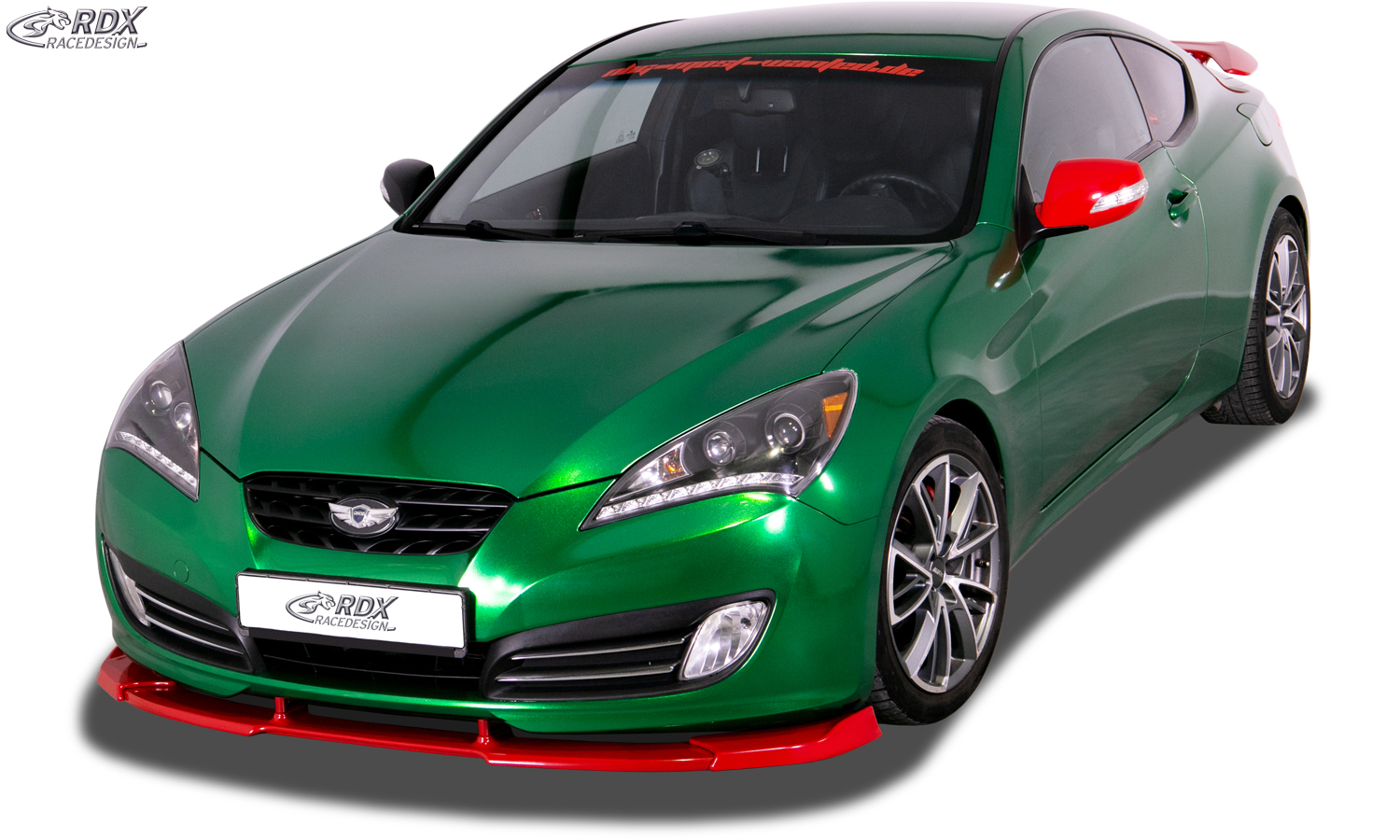 Ajout / Lame de pare-chocs avant RDX VARIO-X pour HYUNDAI Genesis Coupé 2008-2012