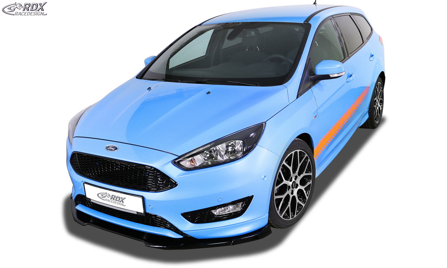 Ajout / Lame de pare-chocs avant RDX VARIO-X pour FORD Focus 3 ST-Line 2015+