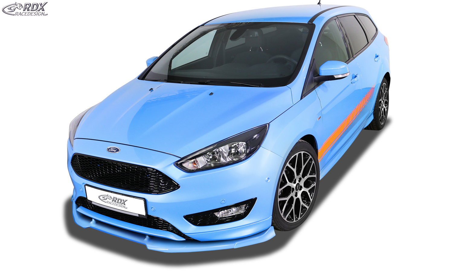 Ajout / Lame de pare-chocs avant RDX VARIO-X pour FORD Focus 3 ST-Line 2015+