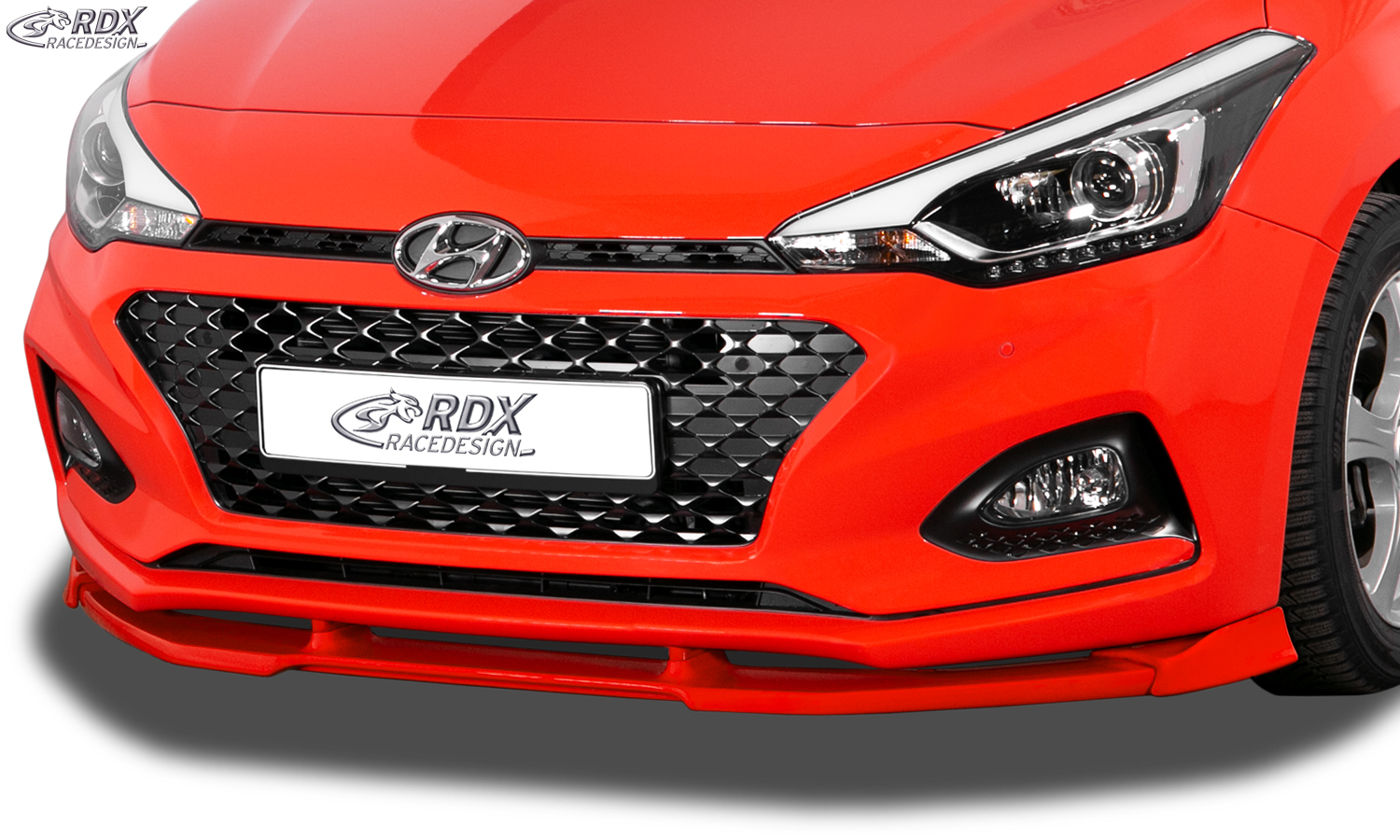 Ajout / Lame de pare-chocs avant RDX VARIO-X pour HYUNDAI i20 (GB | 2018-2020)