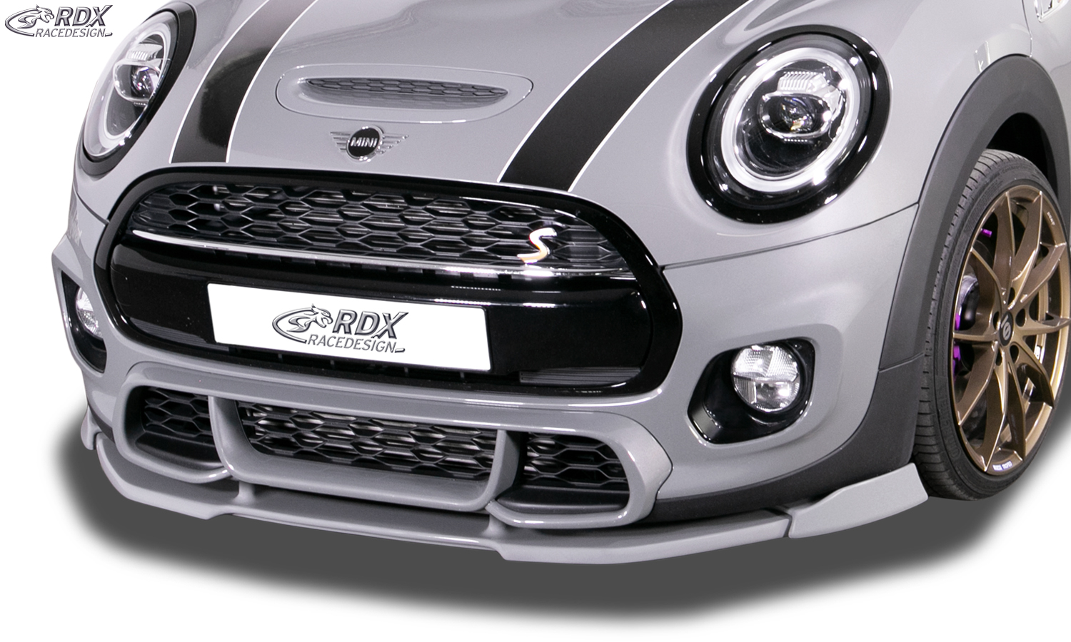 Ajout / Lame de pare-chocs avant RDX VARIO-X pour MINI Cooper S F55/F56/F57/FML2 2018+ et John Cooper Works 2018+
