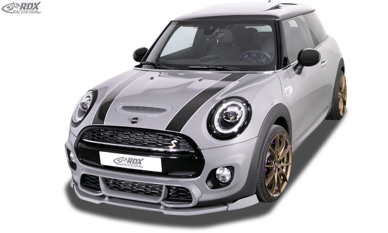 Ajout / Lame de pare-chocs avant RDX VARIO-X pour MINI Cooper S F55/F56/F57/FML2 2018+ et John Cooper Works 2018+