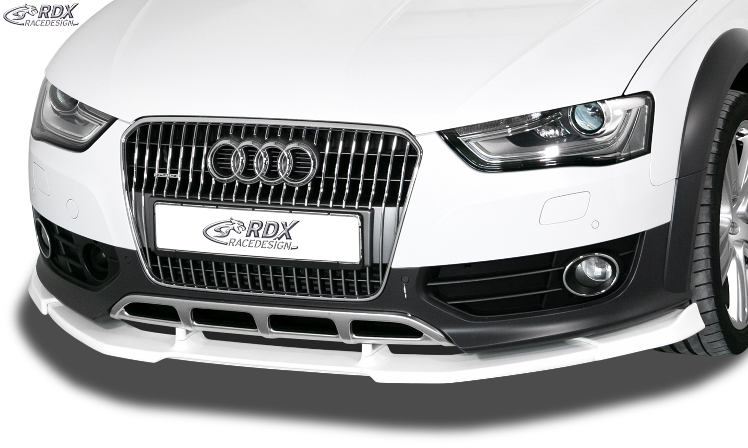 Ajout / Lame de pare-chocs avant RDX VARIO-X pour AUDI A4 Allroad B8 2011+