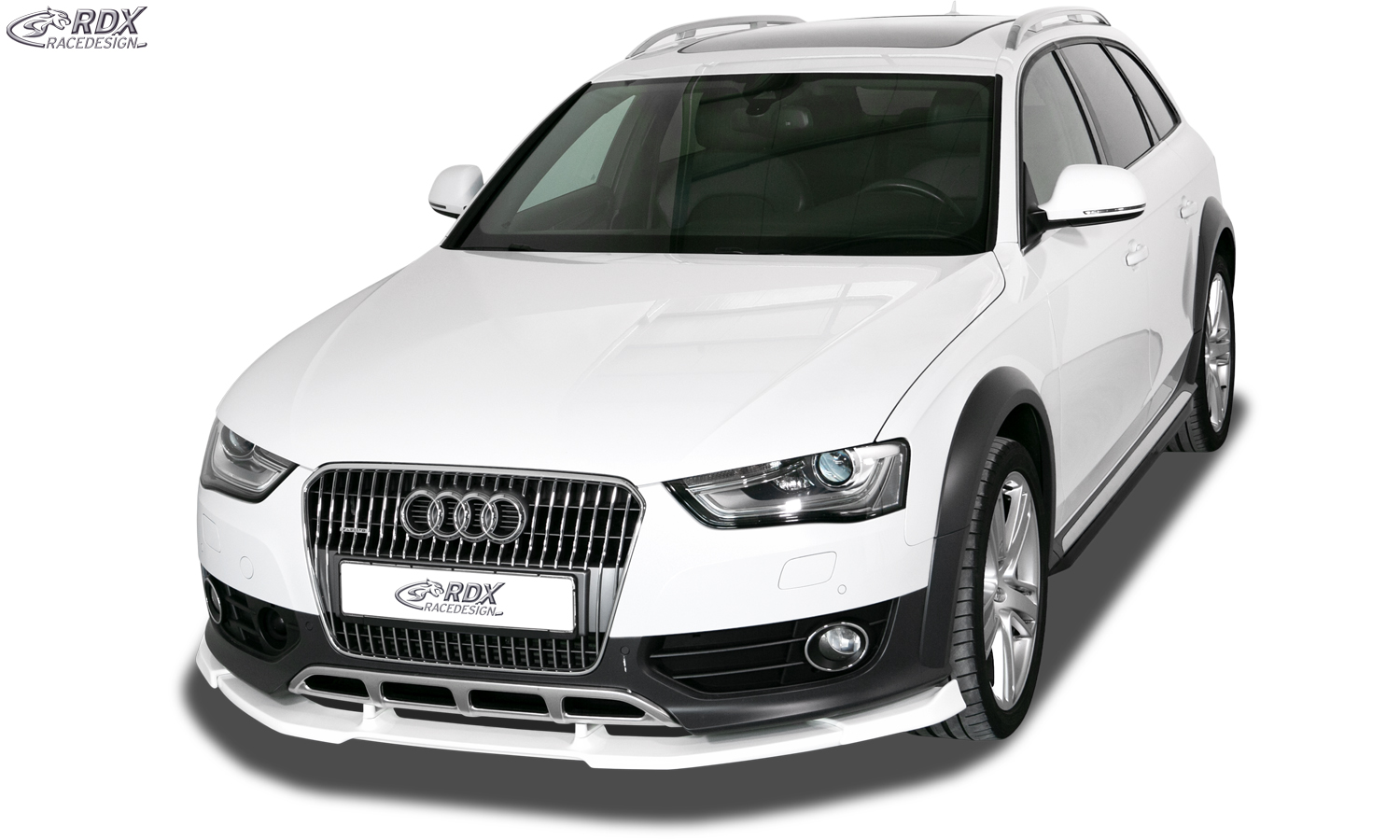 Ajout / Lame de pare-chocs avant RDX VARIO-X pour AUDI A4 Allroad B8 2011+