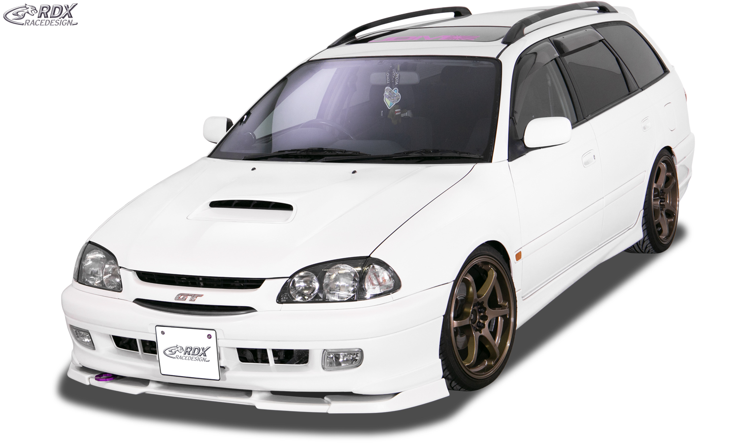 Ajout / Lame de pare-chocs avant RDX VARIO-X pour TOYOTA Caldina GT-T 1997-2000