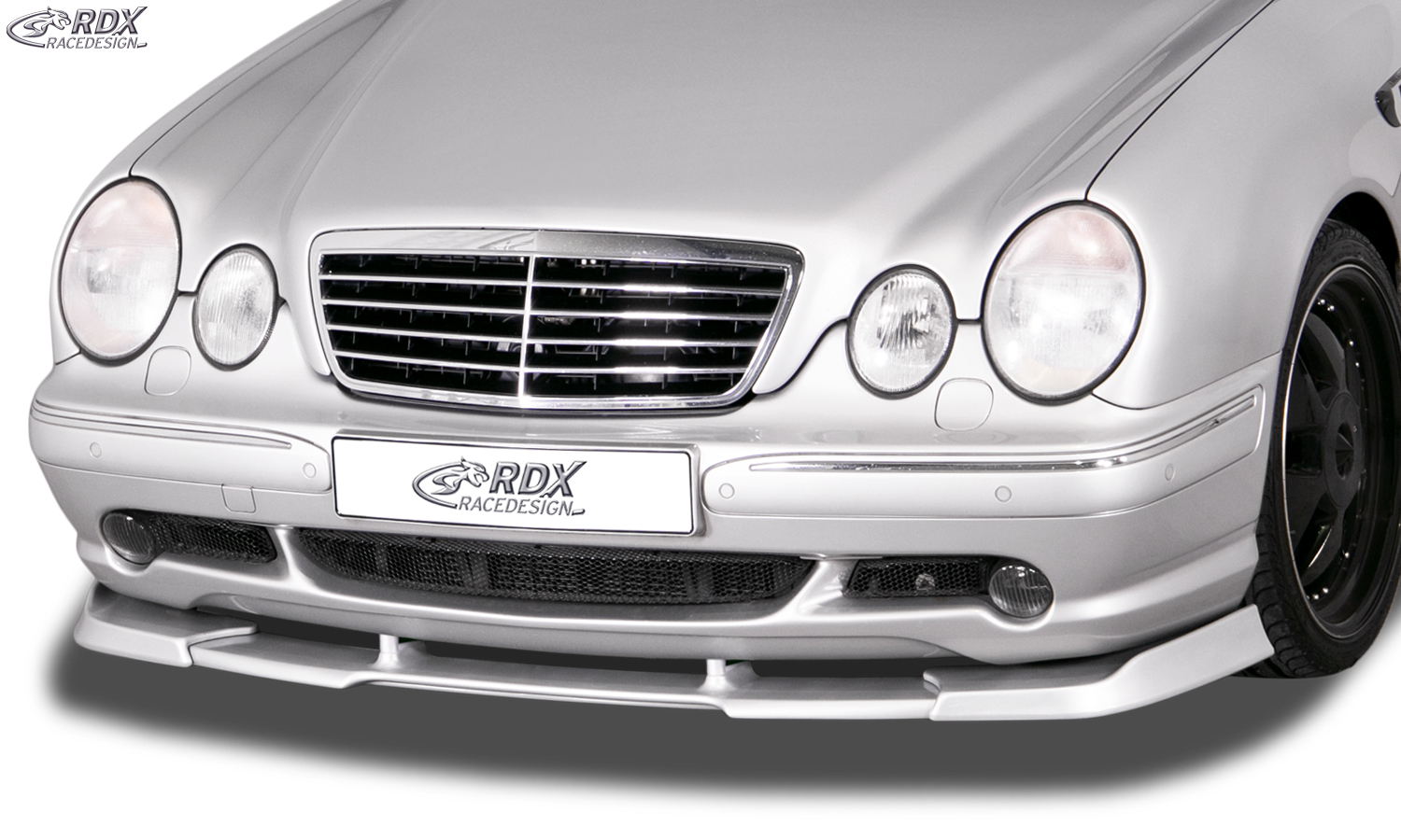 Ajout / Lame de pare-chocs avant RDX VARIO-X pour MERCEDES Classe E W210 AMG 1999-2002