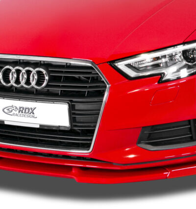 Ajout / Lame de pare-chocs avant RDX VARIO-X pour AUDI A3 8V7 Cabriolet (Phase 2016+)