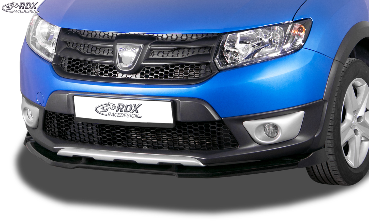 Ajout / Lame de pare-chocs avant RDX VARIO-X pour DACIA Sandero 2 Stepway