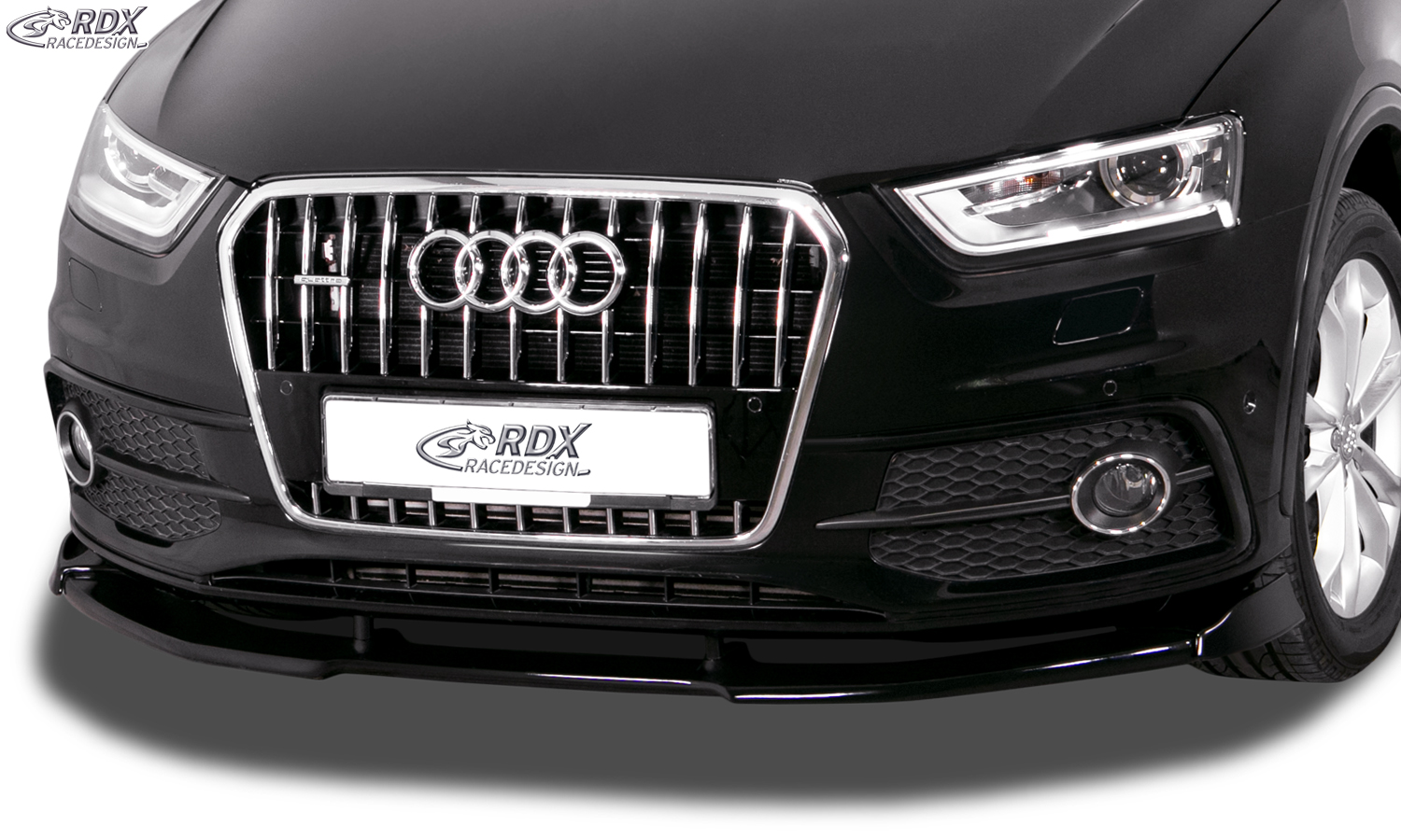 Ajout / Lame de pare-chocs avant RDX VARIO-X pour AUDI Q3 8U S-Line (2011-2014)