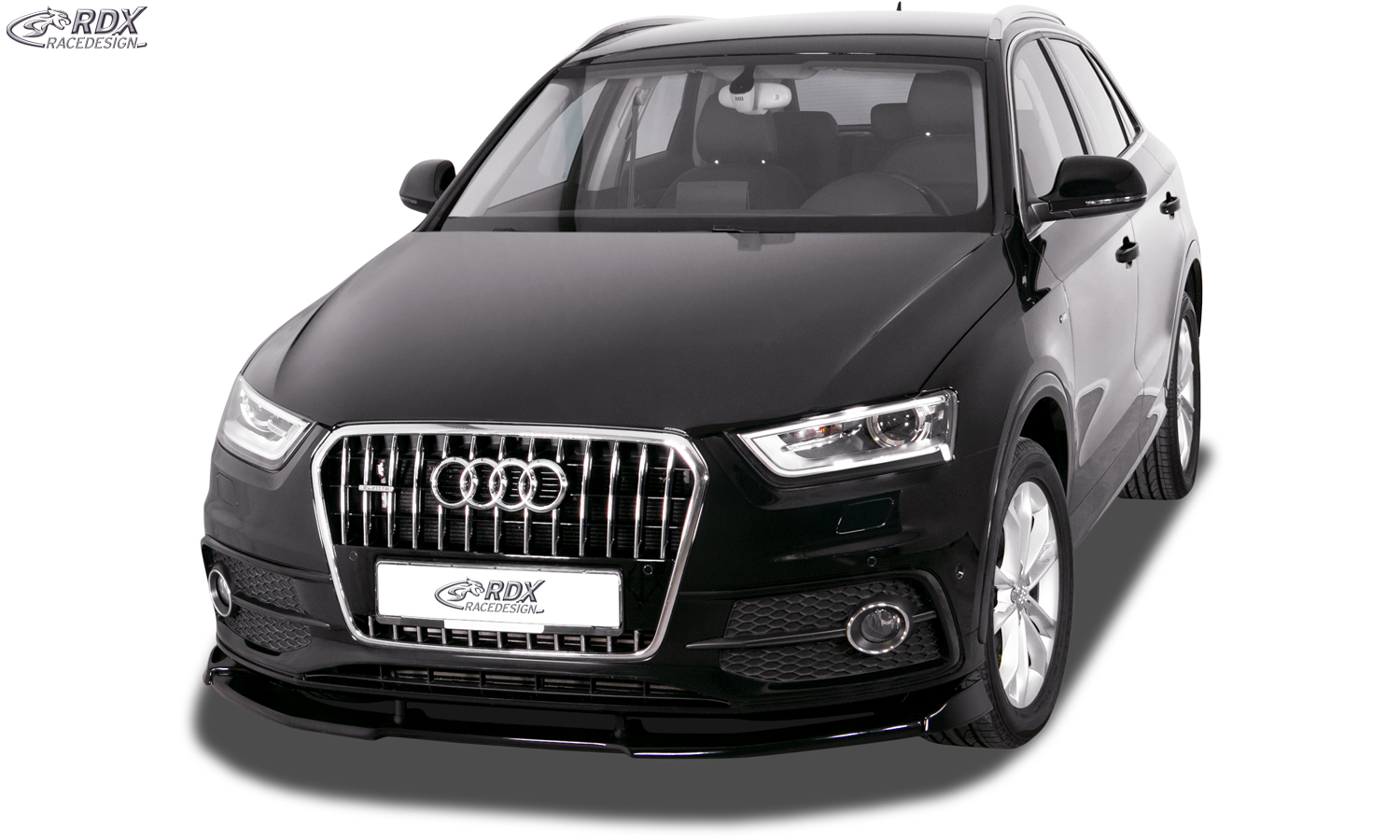 Ajout / Lame de pare-chocs avant RDX VARIO-X pour AUDI Q3 8U S-Line (2011-2014)