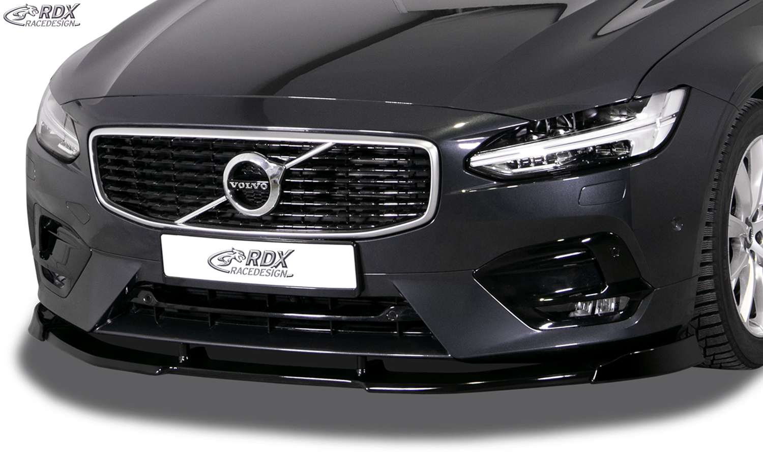 Ajout / Lame de pare-chocs avant RDX VARIO-X pour VOLVO V90 / S90 R-Design (2016+)