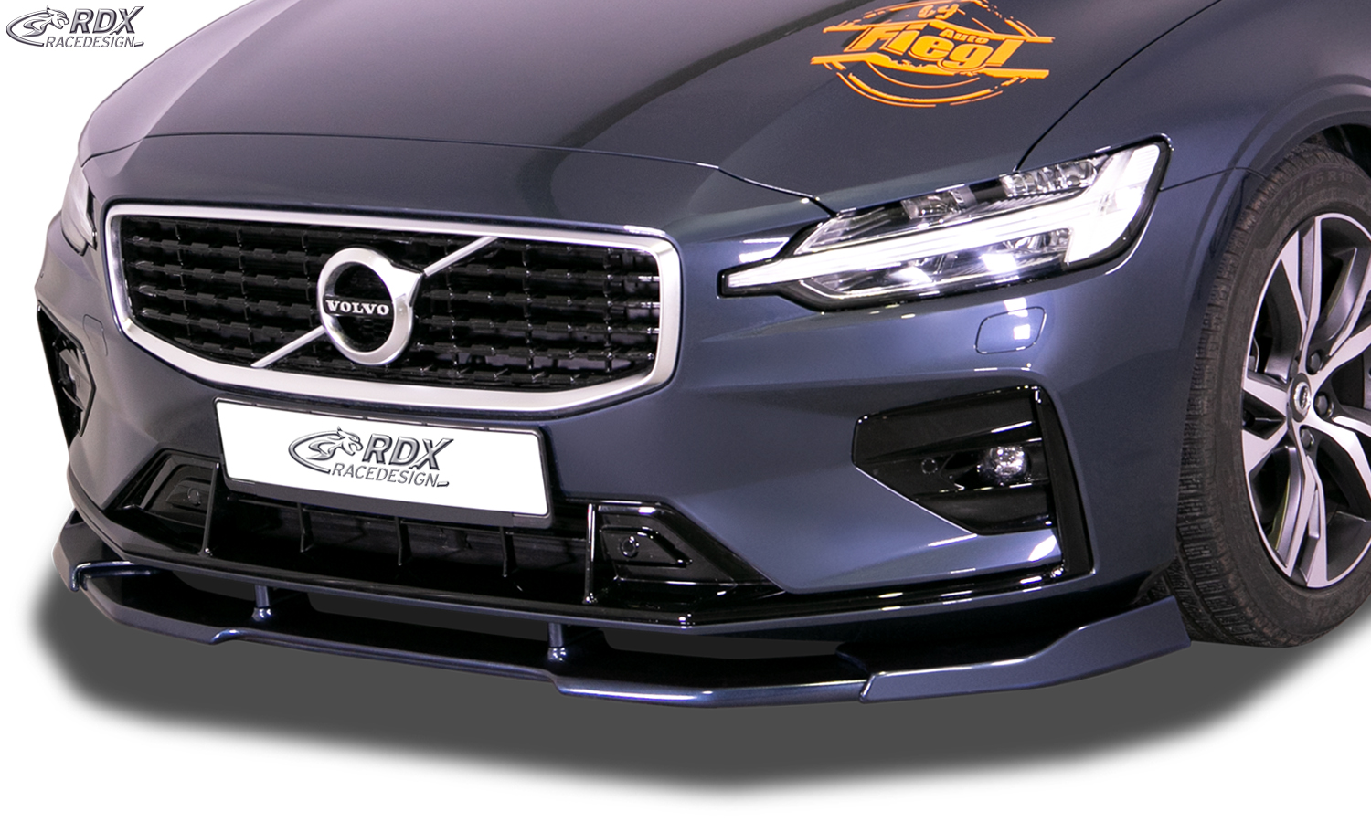 Ajout / Lame de pare-chocs avant RDX VARIO-X pour VOLVO S60 / V60 R-Design 2018+