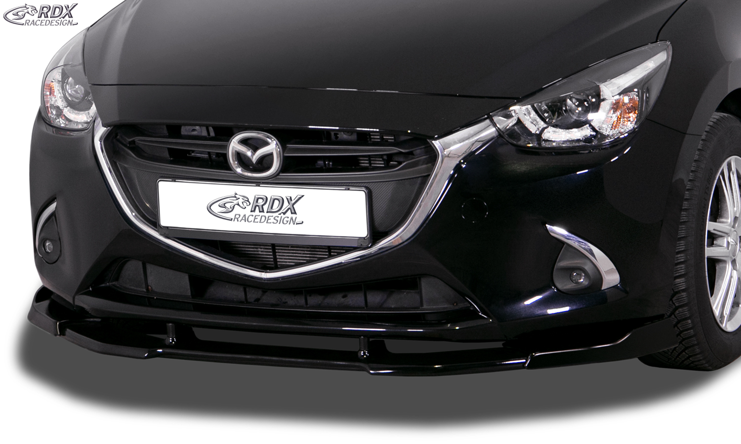 Ajout / Lame de pare-chocs avant RDX VARIO-X pour MAZDA 2 (DJ) 2014-2020