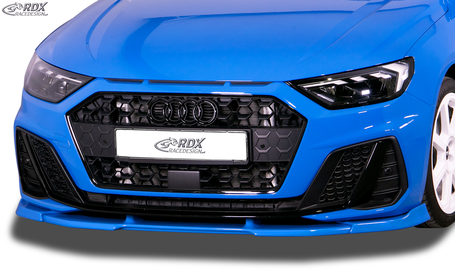 Ajout / Lame de pare-chocs avant RDX VARIO-X pour AUDI A1 (GB) S-Line et Edition One