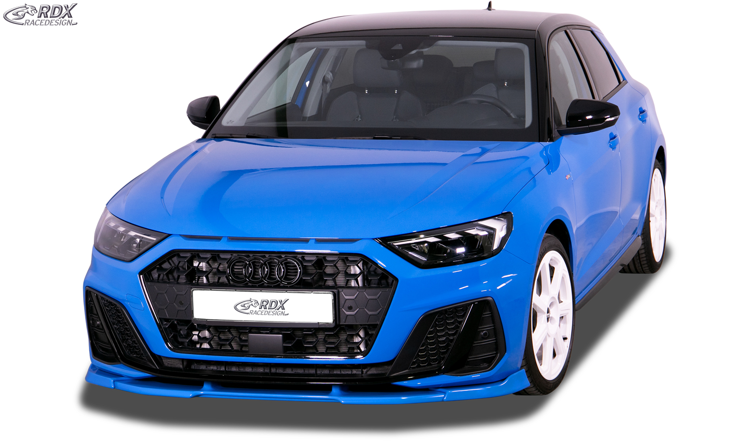 Ajout / Lame de pare-chocs avant RDX VARIO-X pour AUDI A1 (GB) S-Line et Edition One