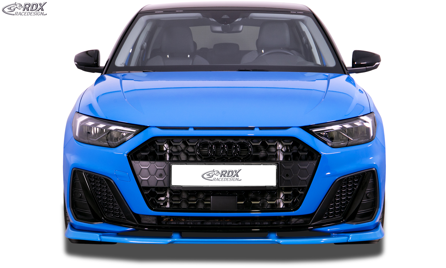 Ajout / Lame de pare-chocs avant RDX VARIO-X pour AUDI A1 (GB) S-Line et Edition One