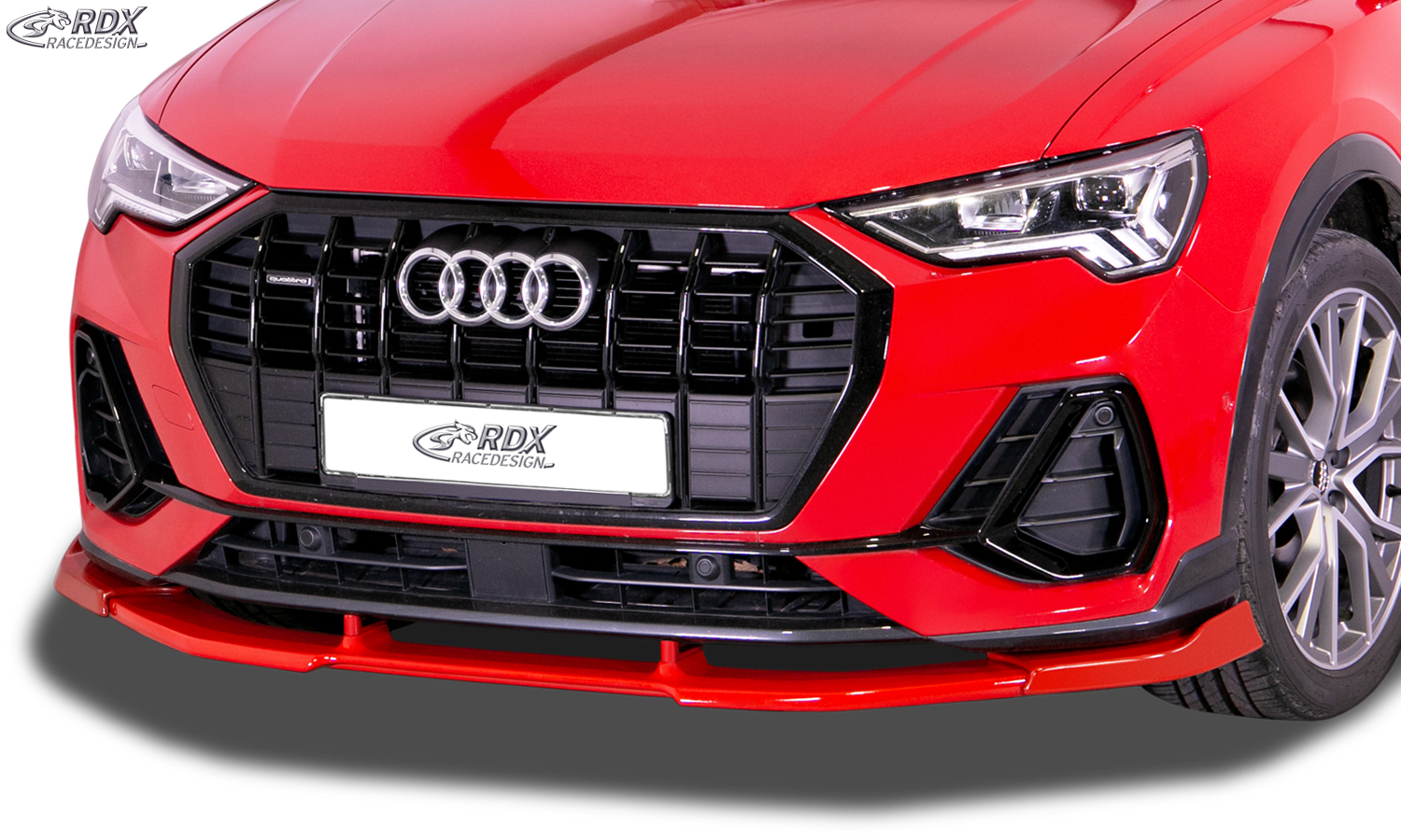 Ajout / Lame de pare-chocs avant RDX VARIO-X pour AUDI Q3 S-Line (F3)