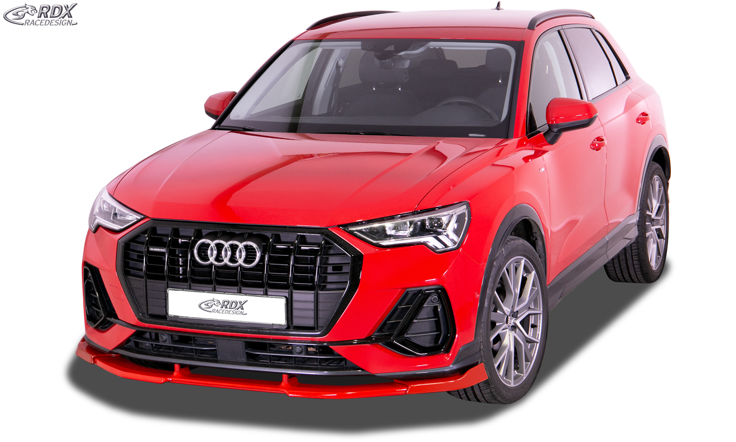 Ajout / Lame de pare-chocs avant RDX VARIO-X pour AUDI Q3 S-Line (F3)