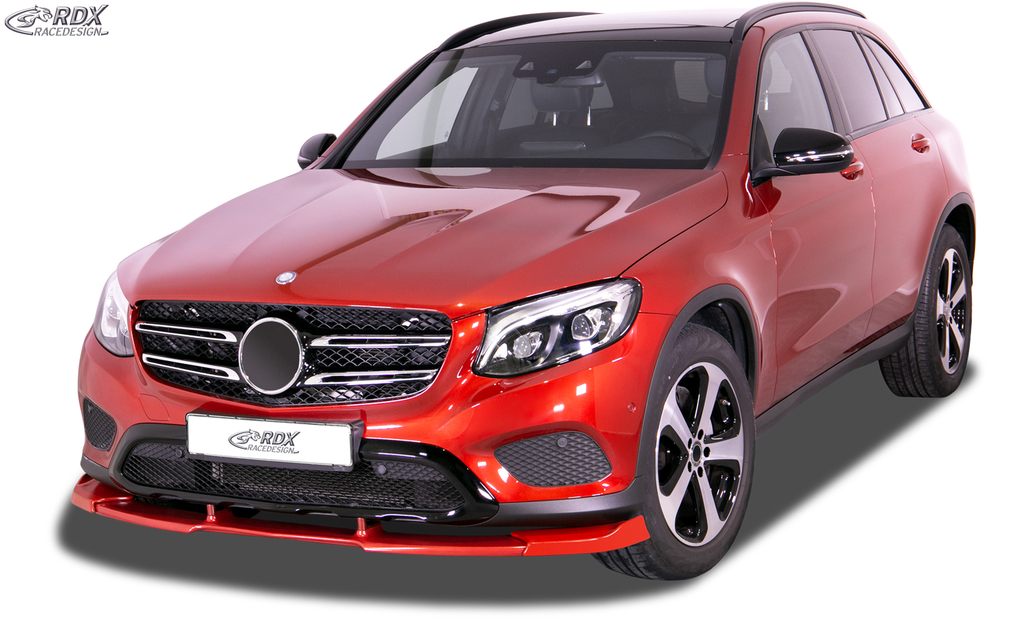 Ajout / Lame de pare-chocs avant RDX VARIO-X pour MERCEDES GLC X253 et GLC Coupé C253 (204X | 2015-2019)