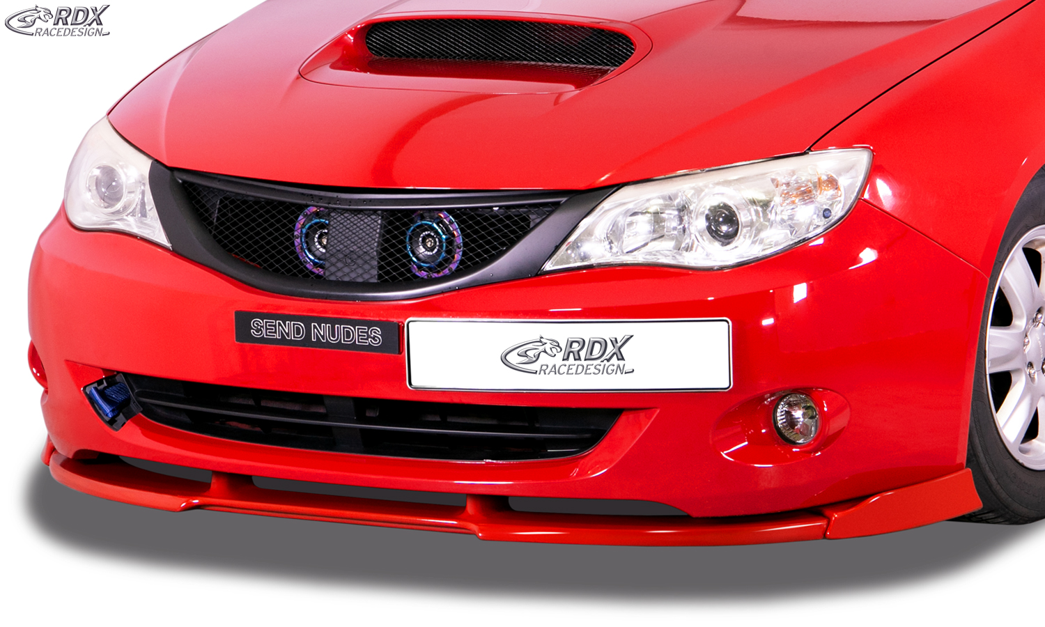 Ajout / Lame de pare-chocs avant RDX VARIO-X pour SUBARU Impreza (GR) 2007-2011