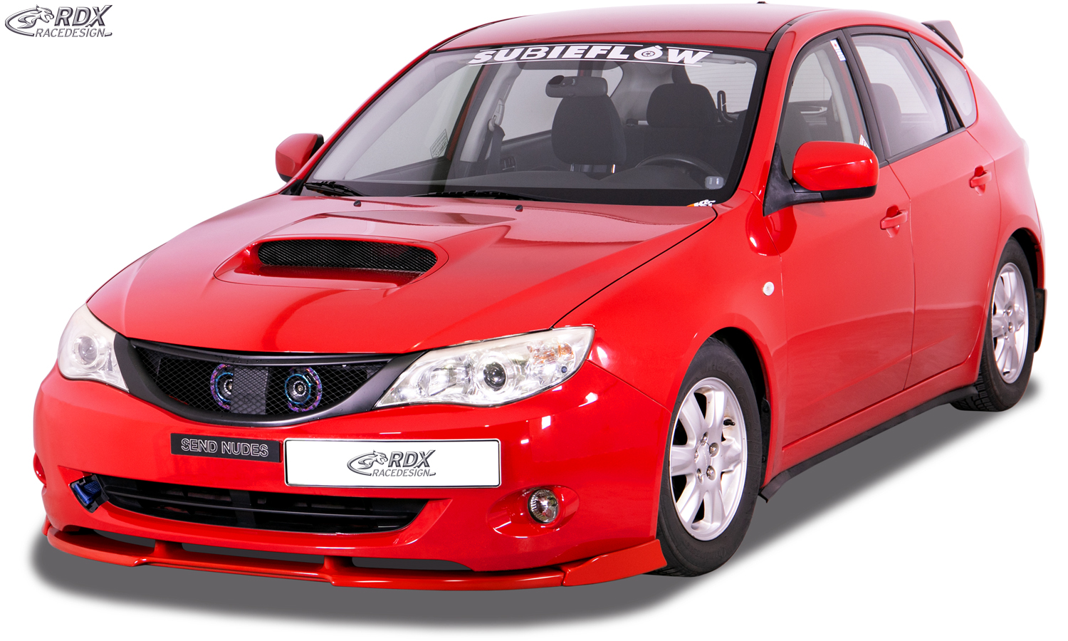 Ajout / Lame de pare-chocs avant RDX VARIO-X pour SUBARU Impreza (GR) 2007-2011