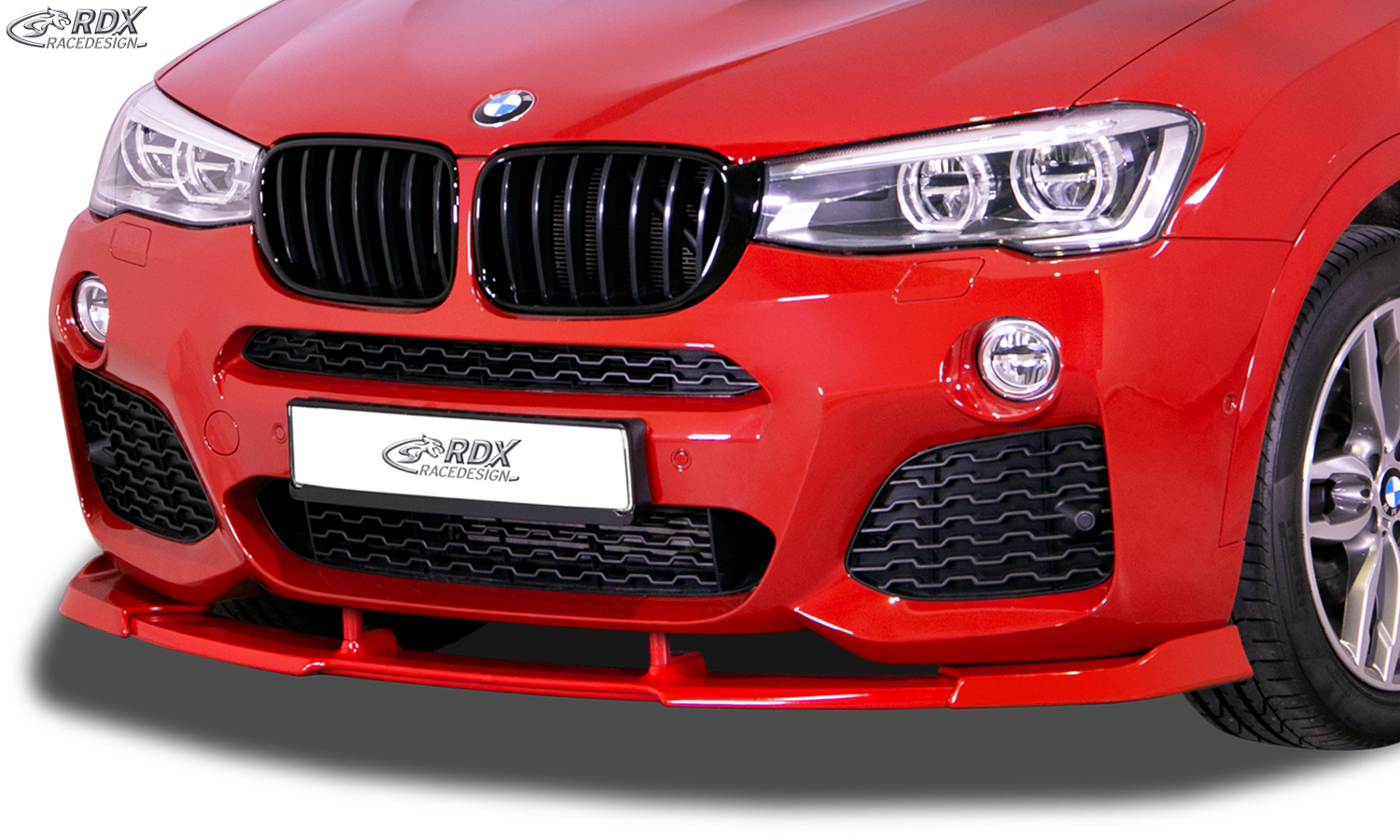 Ajout / Lame de pare-chocs avant RDX VARIO-X pour BMW X3 F25 M-Sport et M-Technic 2014-2017