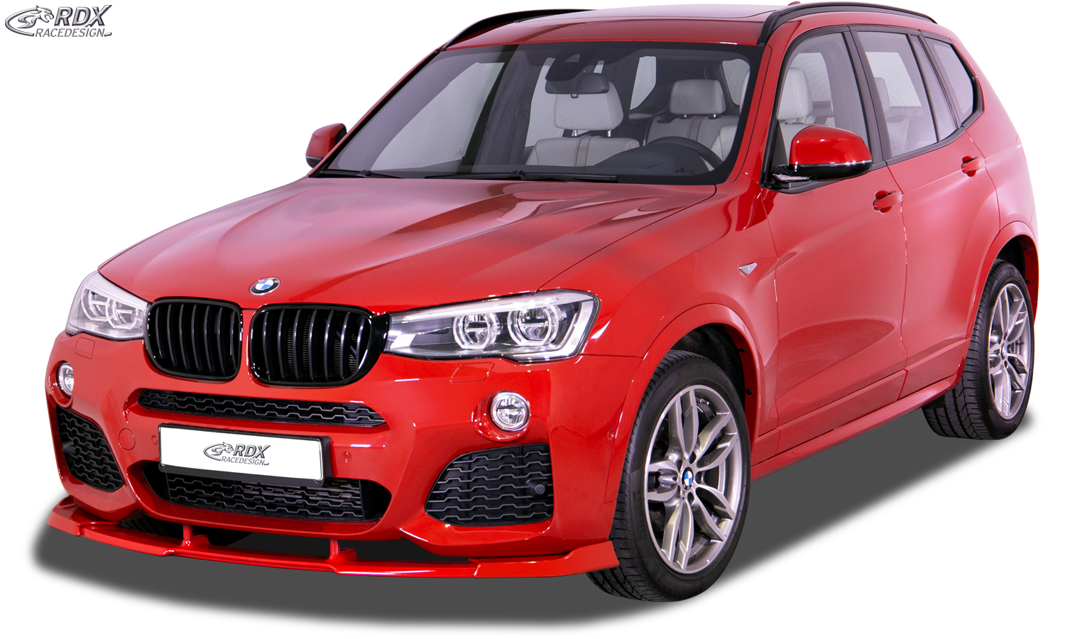 Ajout / Lame de pare-chocs avant RDX VARIO-X pour BMW X3 F25 M-Sport et M-Technic 2014-2017