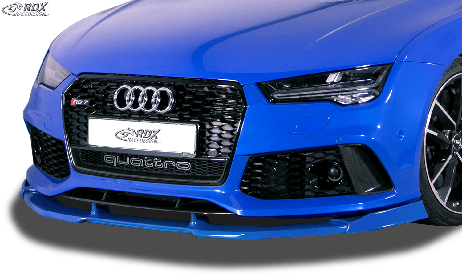Ajout / Lame de pare-chocs avant RDX VARIO-X pour AUDI RS7 (-2018)