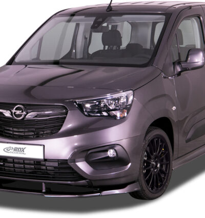 Ajout / Lame de pare-chocs avant RDX VARIO-X pour OPEL / VAUXHALL Combo Life & Cargo 2018+
