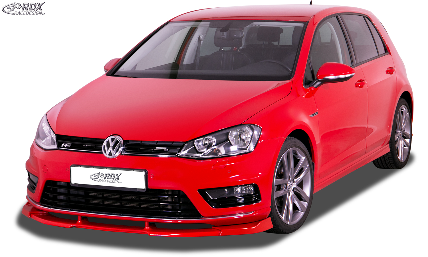 Ajout / Lame de pare-chocs avant RDX VARIO-X pour VW Golf 7 R-Line (-2017)
