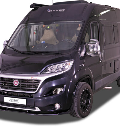 Ajout / Lame de pare-chocs avant RDX VARIO-X pour FIAT Ducato (2014-2024), CITROËN Jumper/Relay (2014-2024), OPEL/VAUXHALL Movano (2021-2024), PEUGEOT Boxer (2014-2024) et RAM ProMaster (2013-2025)