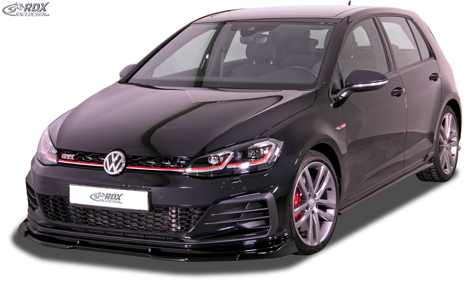 Ajout / Lame de pare-chocs avant RDX VARIO-X pour VW Golf 7 GTI TCR Facelift 2017+