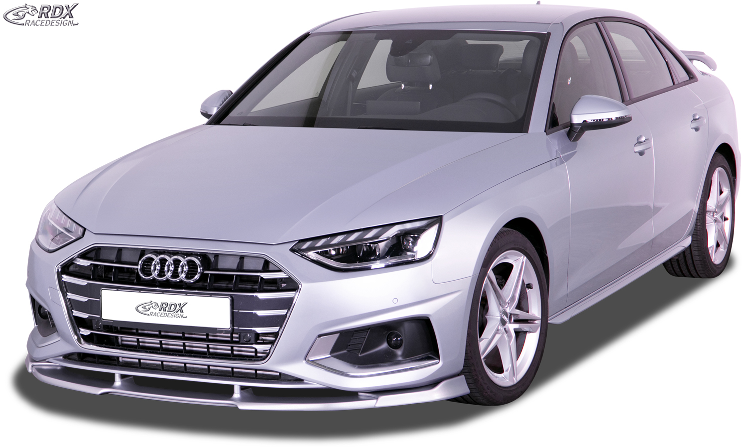 Ajout / Lame de pare-chocs avant RDX VARIO-X pour AUDI A4 8W B9 Facelift (2019+)