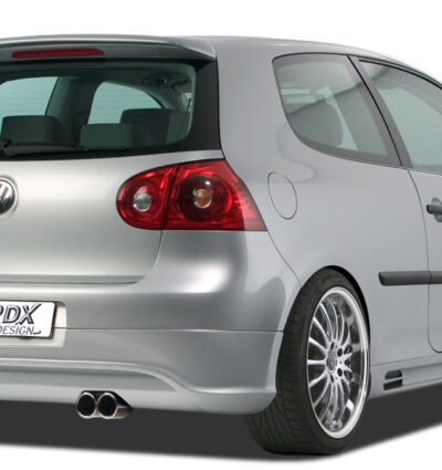 Diffuseur / Ajout de pare-chocs arrière RDX pour VW Golf 5 « R32 propre » avec orifices d'échappement gauche et droit