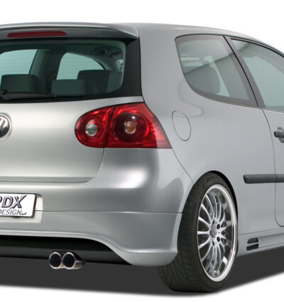 Diffuseur / Ajout de pare-chocs arrière RDX pour VW Golf 5 « R32 propre » avec orifices d'échappement gauche et droit