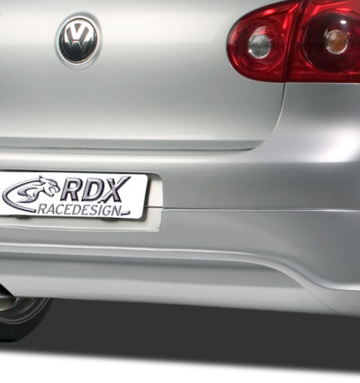 Diffuseur / Ajout de pare-chocs arrière RDX pour VW Golf 5 « R32 propre » avec orifice d'échappement conservé
