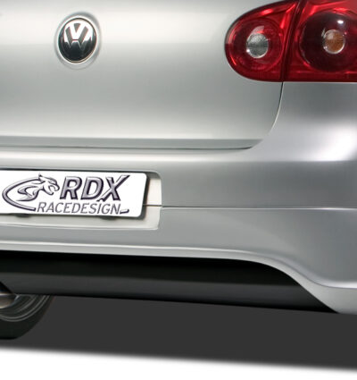 Diffuseur / Ajout de pare-chocs arrière RDX pour VW Golf 5 « R32 propre » avec orifice d'échappement conservé